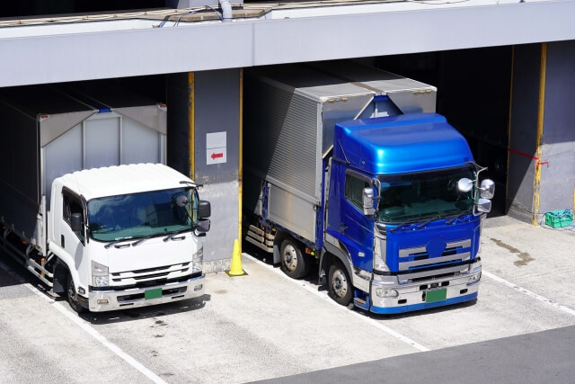 運送会社の外観